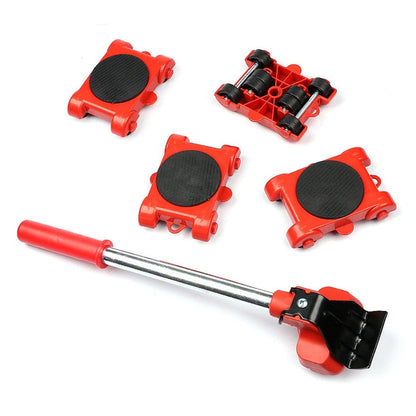 Heavy Duty Furniture Mover Roller Set With Lifter