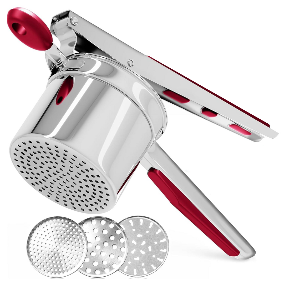 Heavy Duty Stainless Steel Potato Ricer Masher Kitchen Press Tool