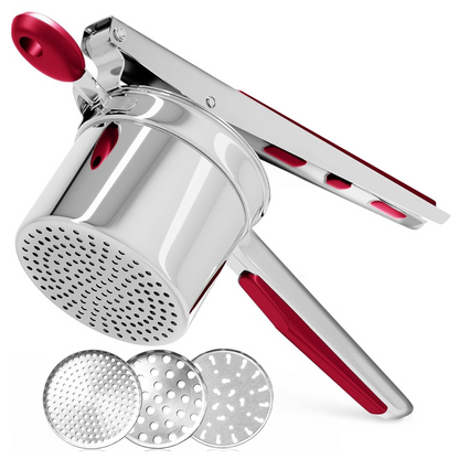 Heavy Duty Stainless Steel Potato Ricer Masher Kitchen Press Tool