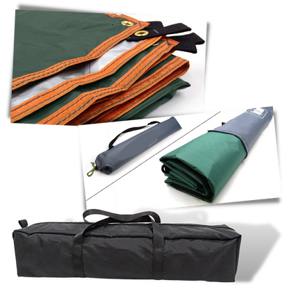 Heavy Duty Waterproof Tarp Camping Shelter Reinforced Grommets