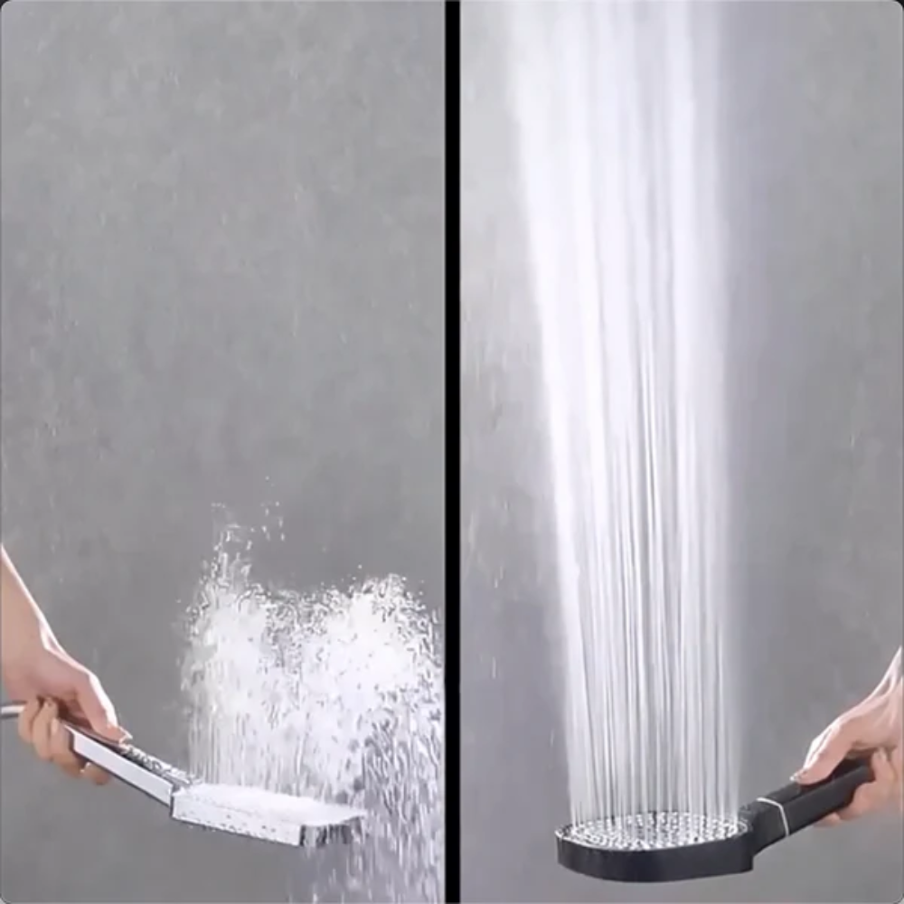 High Pressure Handheld Shower Head with Filter and Spray Modes