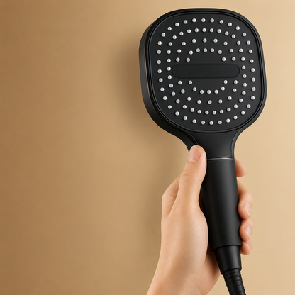 High Pressure Handheld Shower Head with Filter and Spray Modes