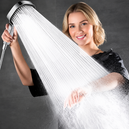 High Pressure Handheld Shower Head with Filter and Spray Modes