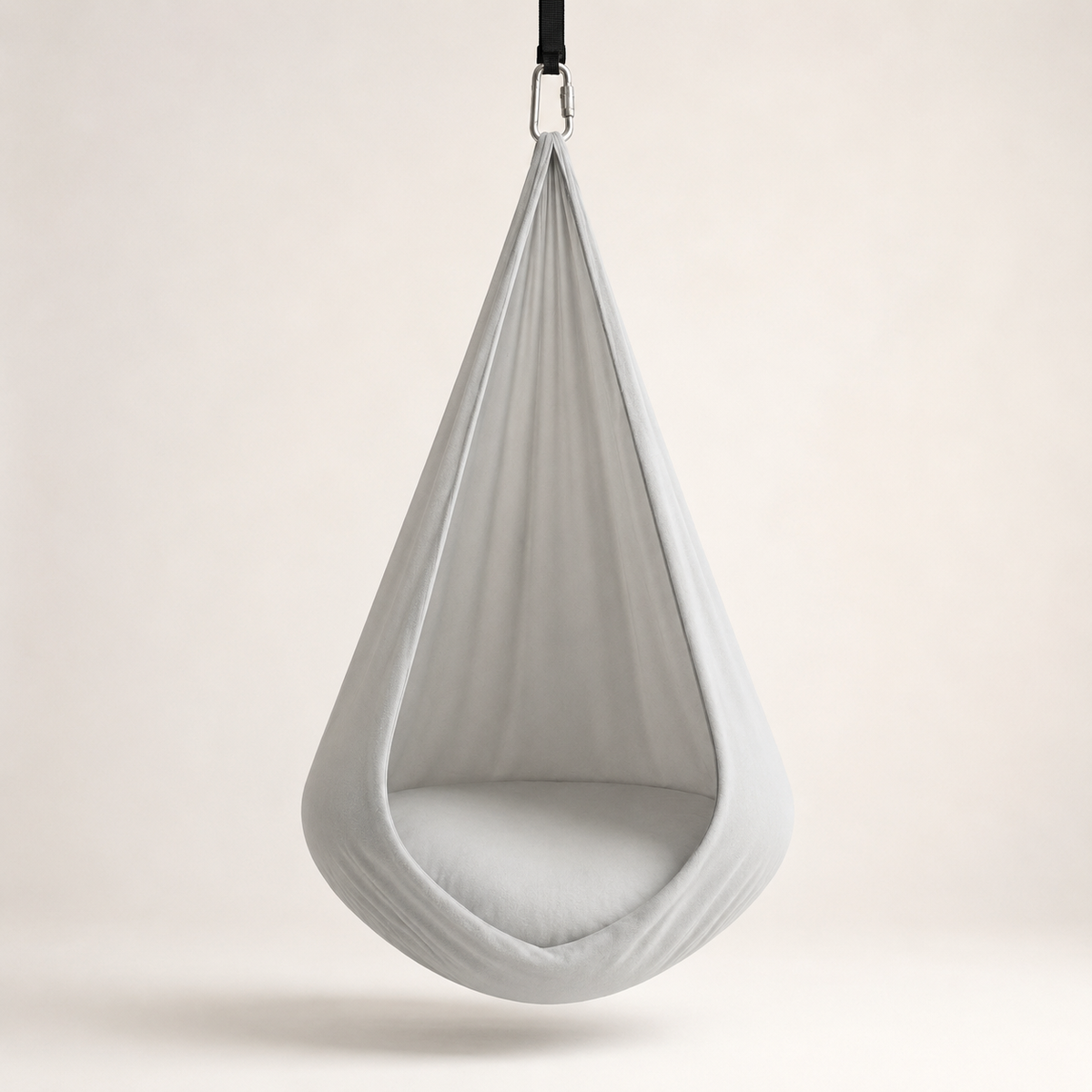 Indoor Sensory Therapy Swing with Durable Fabric and Suspension Strap