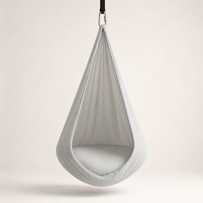 Indoor Sensory Therapy Swing with Durable Fabric and Suspension Strap