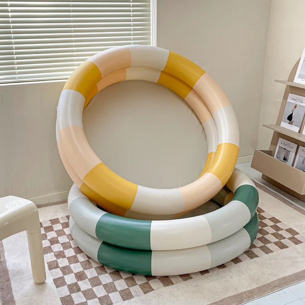 Inflatable Baby Pool for Toddler Water Play Backyard Summer Fun