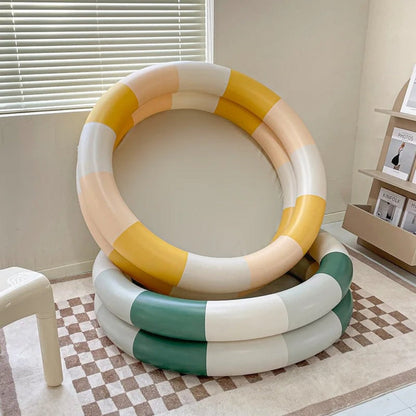 Inflatable Baby Pool for Toddler Water Play Backyard Summer Fun