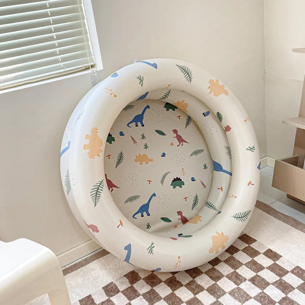 Inflatable Baby Pool for Toddler Water Play Backyard Summer Fun