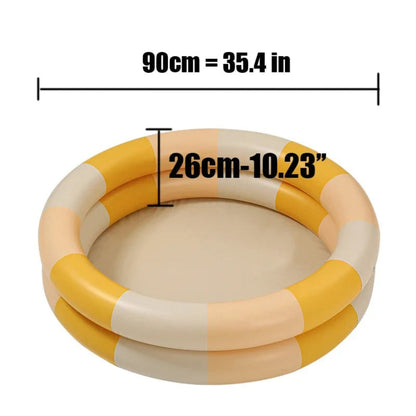 Inflatable Baby Pool for Toddler Water Play Backyard Summer Fun