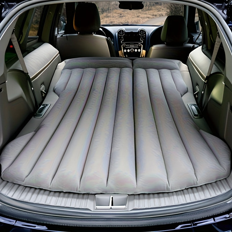 Inflatable Car Bed Travel Mattress Back Seat Sleeping Air Mattress