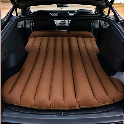Inflatable Car Bed Travel Mattress Back Seat Sleeping Air Mattress
