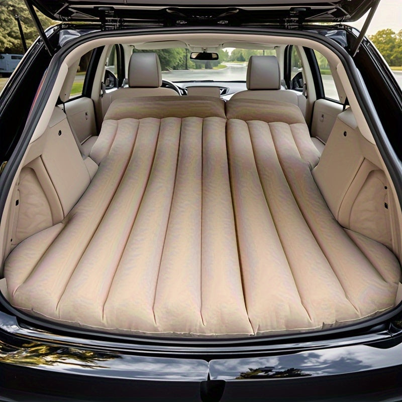Inflatable Car Bed Travel Mattress Back Seat Sleeping Air Mattress