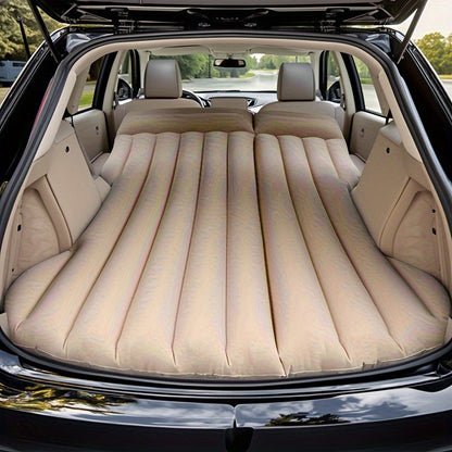 Inflatable Car Bed Travel Mattress Back Seat Sleeping Air Mattress