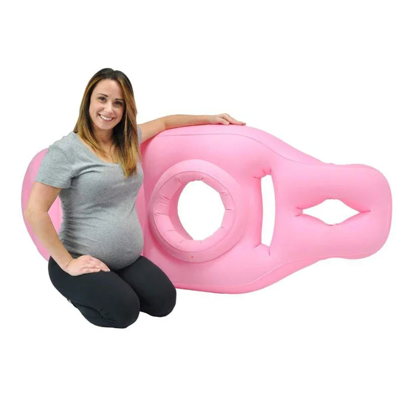 Inflatable Pregnancy Pillow Support Cushion Yoga Mat