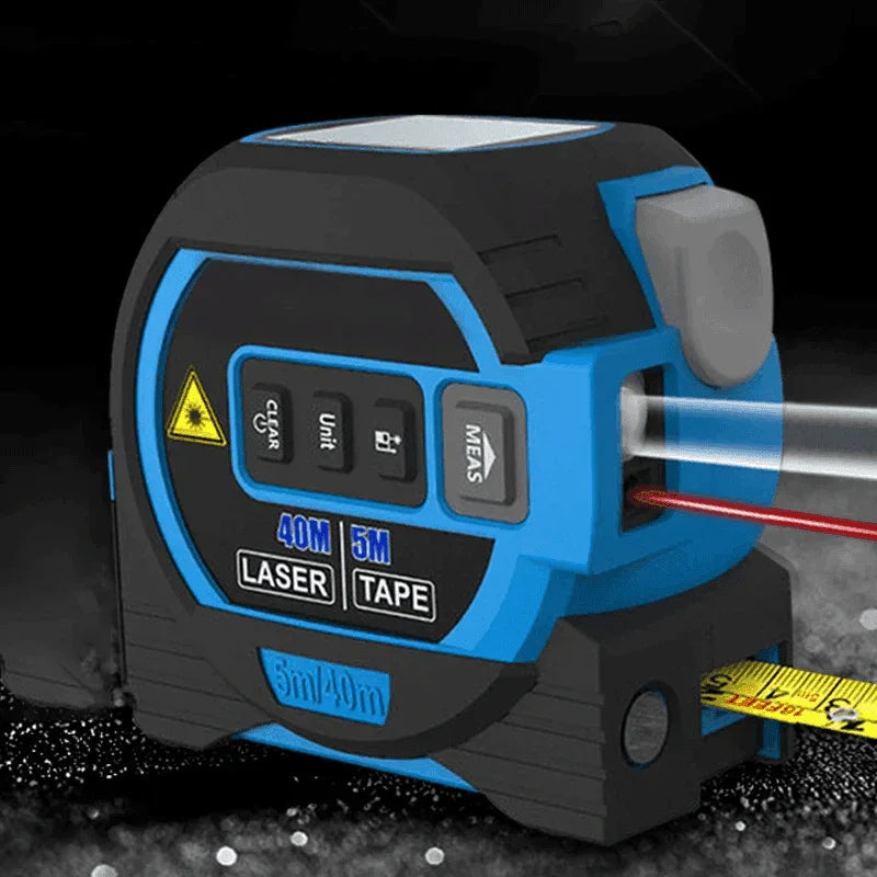 Infrared Laser Measuring Tape 3-in-1 Digital Distance Area Volume Tool