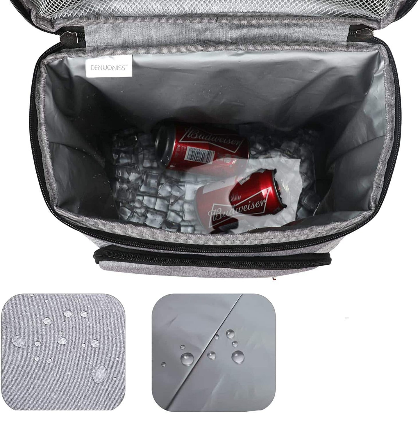 Insulated Cooler Backpack 18L 30L Leakproof Travel Ice Bag
