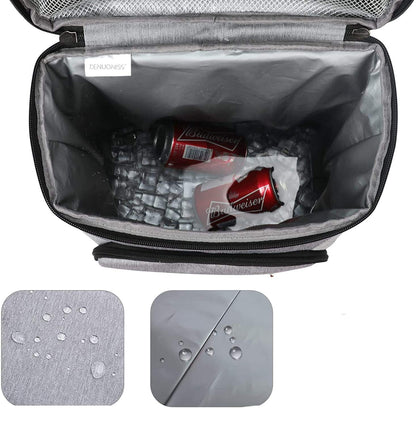 Insulated Cooler Backpack 18L 30L Leakproof Travel Ice Bag