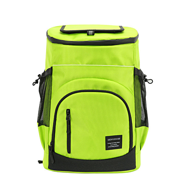 Insulated Cooler Backpack Portable Travel Picnic Storage Bag