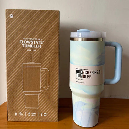 Insulated Stainless Steel Travel Tumbler Leakproof Thermal Cup