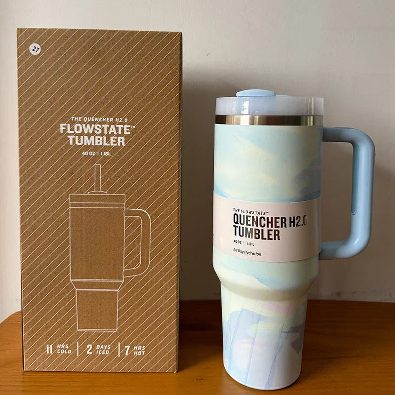 Insulated Stainless Steel Travel Tumbler Leakproof Thermal Cup