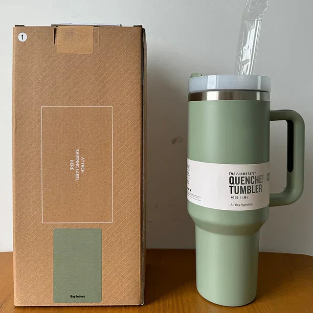 Insulated Stainless Steel Travel Tumbler Leakproof Thermal Cup