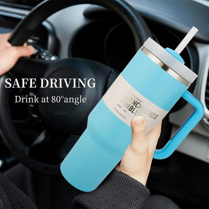 Insulated Stainless Steel Travel Tumbler Leakproof Thermal Cup