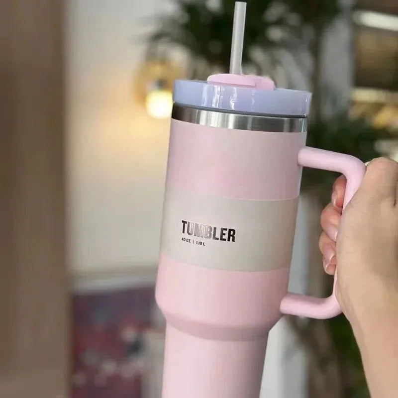 Insulated Stainless Steel Travel Tumbler Leakproof Thermal Cup