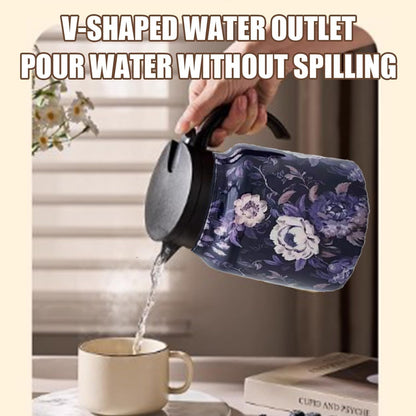 Insulated Tea Pot With Built In Infuser Stainless Steel Thermal Teapot
