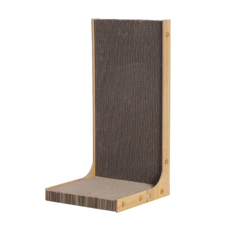 Interactive Cat Scratching Post with Durable Scratch Pad Design