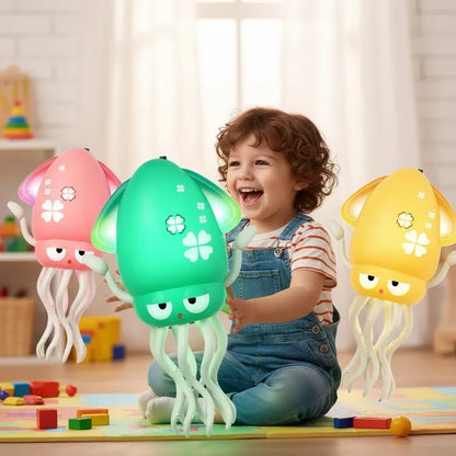 Interactive Dancing Octopus Toy with Lights and Music for Toddlers