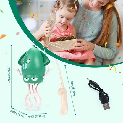 Interactive Dancing Octopus Toy with Lights and Music for Toddlers