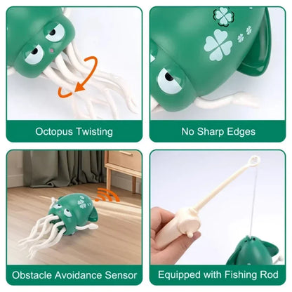 Interactive Dancing Octopus Toy with Lights and Music for Toddlers