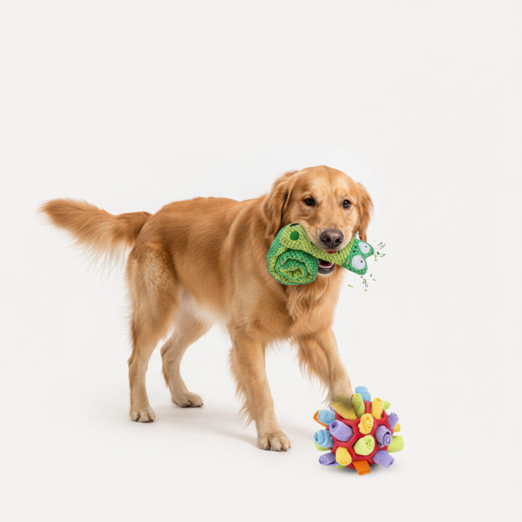 Interactive Dog Enrichment Toy Bundle with Treat Dispensing Designs
