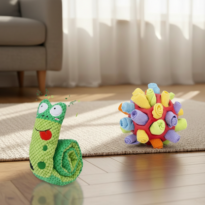 Interactive Dog Enrichment Toy Bundle with Treat Dispensing Designs
