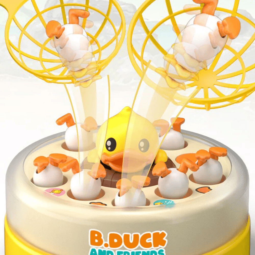 Interactive Duck Egg Catching Game for Kids Family Fun Toy
