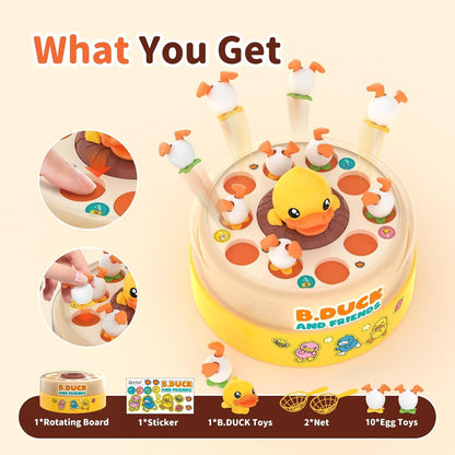 Interactive Duck Toy Kids Play Toy Motor Skills Learning Toy