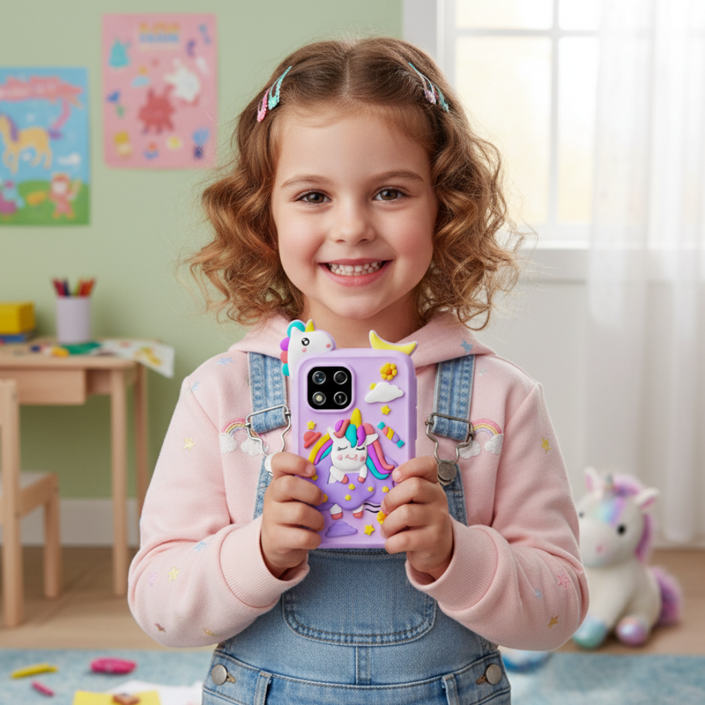 Interactive Educational Smartphone Toy with Games and Music