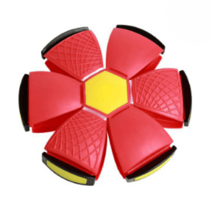 Interactive Flying Disc Ball Pet Toy LED USB Rechargeable Dog Cat Chase Toy