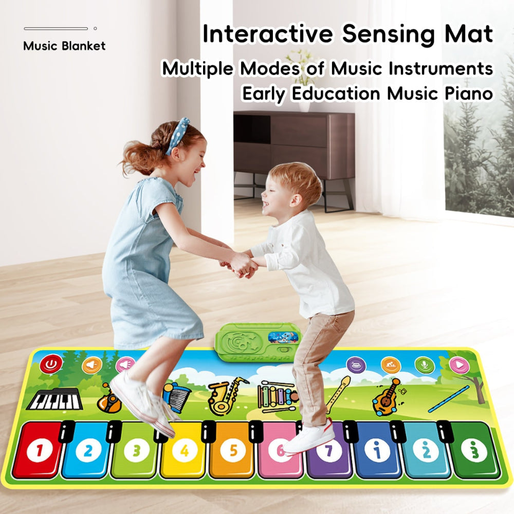 Interactieve muzikale dansmat voor kinderen met geluid en actief speelplezier