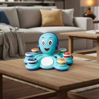Interactive Musical Learning Toy Educational Playset for Kids with Colorful Buttons