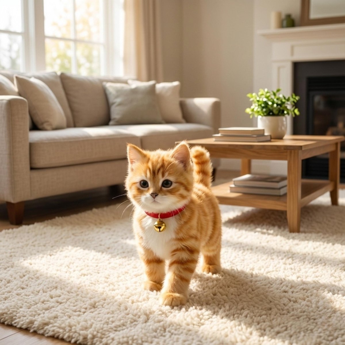 Interactive Plush Cat Toy Realistic Moving Talking Kitten Toy