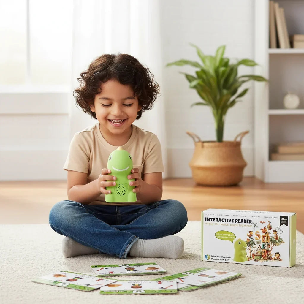 Interactieve leespen met flitskaarten voor kinderen, hulpmiddel voor leren met stem