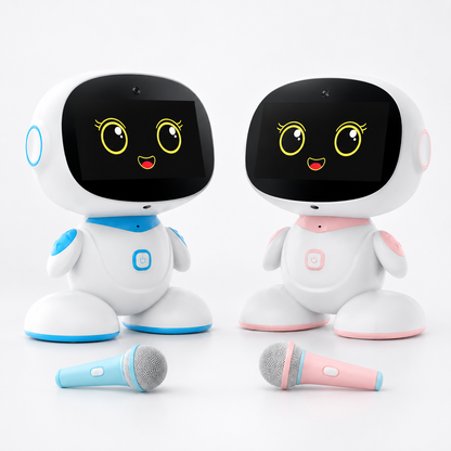 Interactive STEM Learning Robot with Apps Microphone and Music Activities