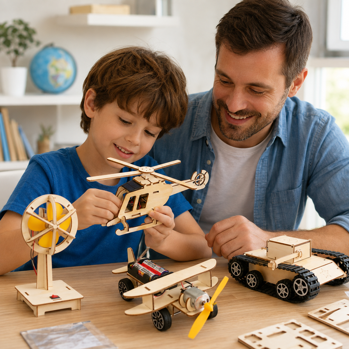 Interactive STEM Science Building Kit for Hands-On Learning