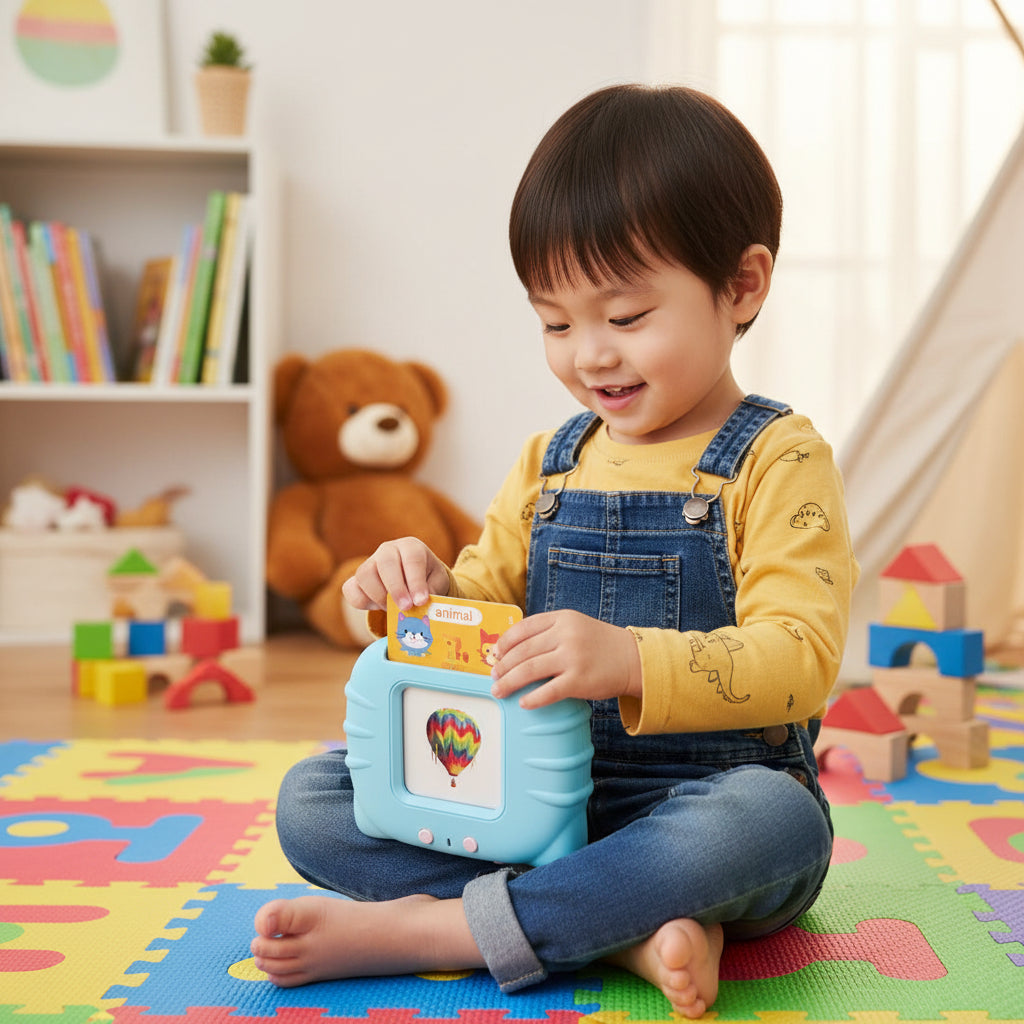 Interactive Talking Flash Card Learning Toy for Toddlers
