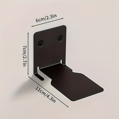 Invisible Floating Book Shelf Wall Mounted Space Saving Metal Book Organizer Rack