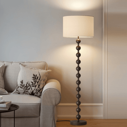 Japandi Wooden Floor Lamp Minimalist Nordic Standing Light