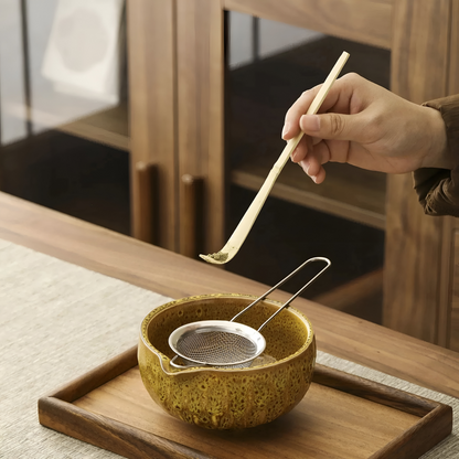 Japanese Matcha Tea Ceremony Set Ceramic Bamboo Accessories Kit