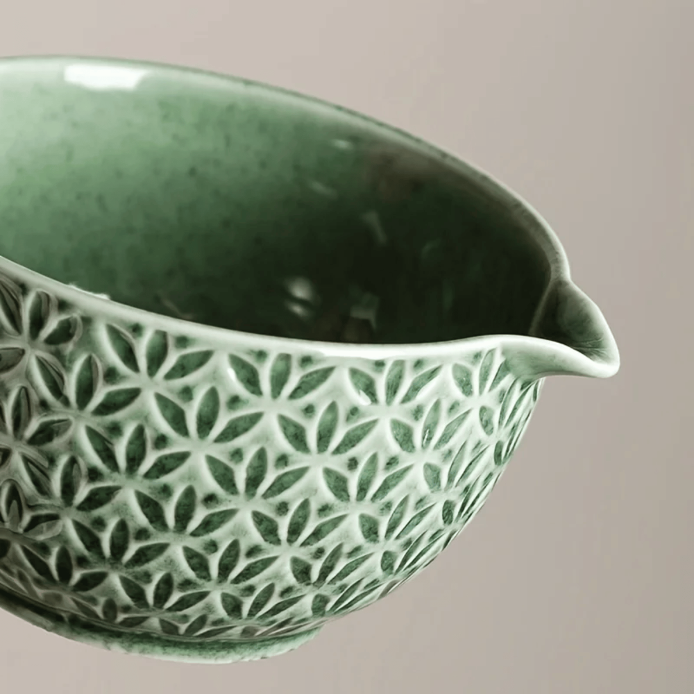 Japanese Matcha Tea Set Ceramic Bamboo Whisk Bowl Kit