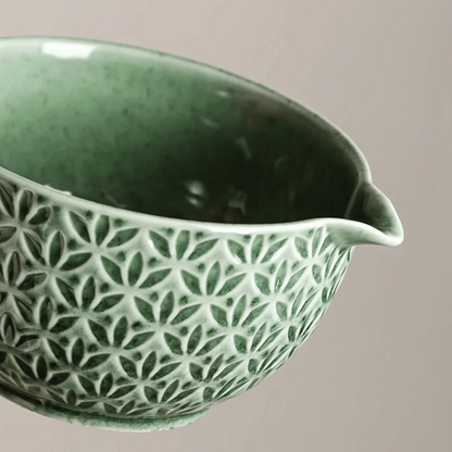 Japanese Matcha Tea Set Ceramic Bamboo Whisk Bowl Kit